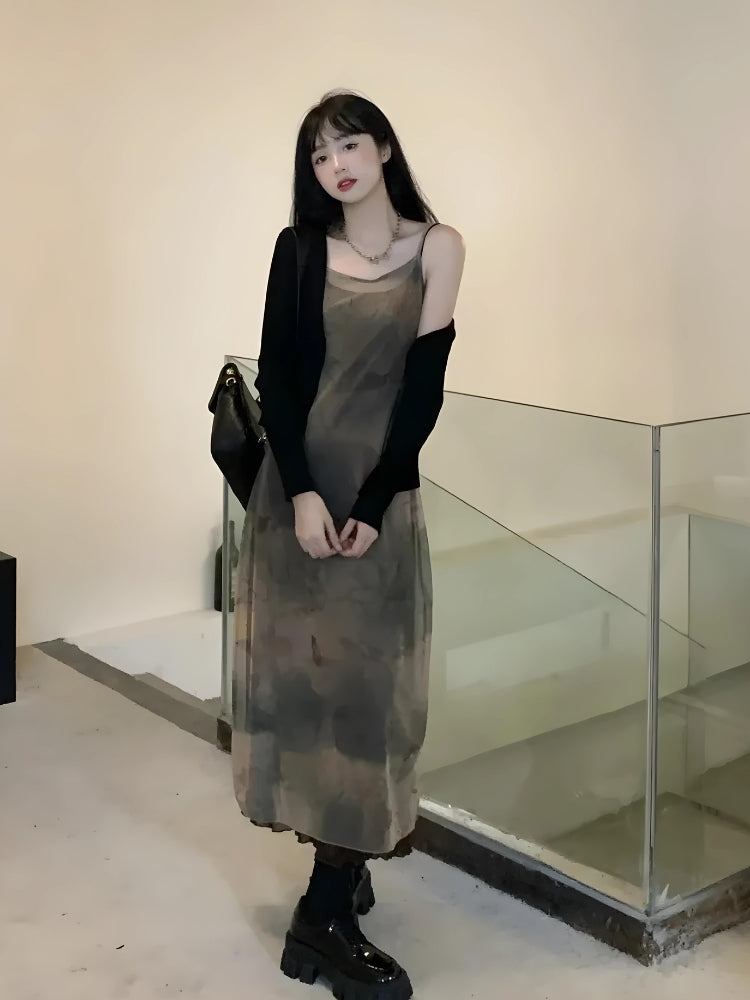 Fairy Grunge Forest Midi Dress Fairy Grunge Forest Midi Dress