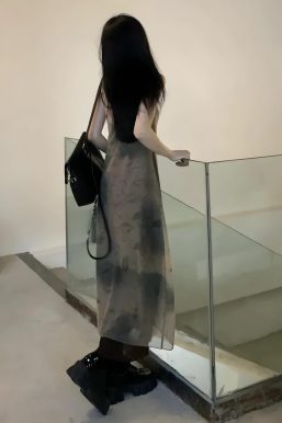 Fairy Grunge Forest Midi Dress