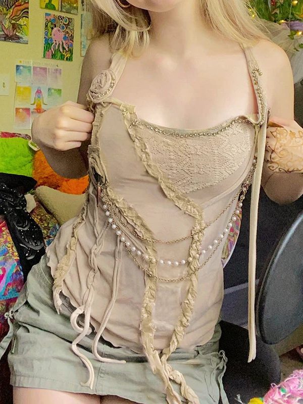 Fairy Grunge Layered Tank Top