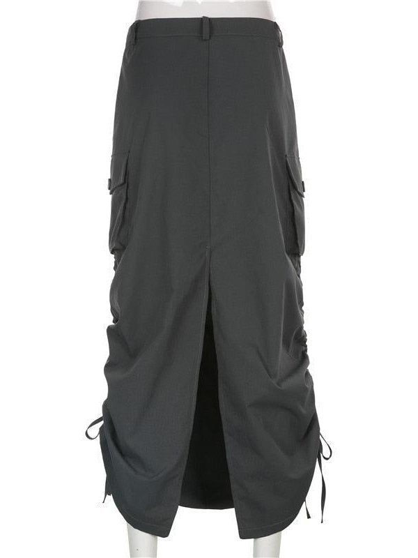 Fairy Grunge Parachute Maxi Skirt