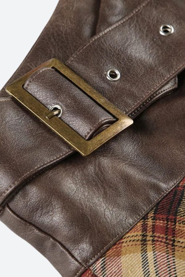 Fairy Grunge Patchwork Mini Skirt