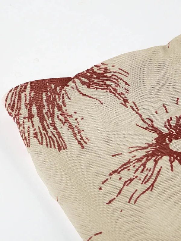 Fairycore Bohemian Off Shoulder Top