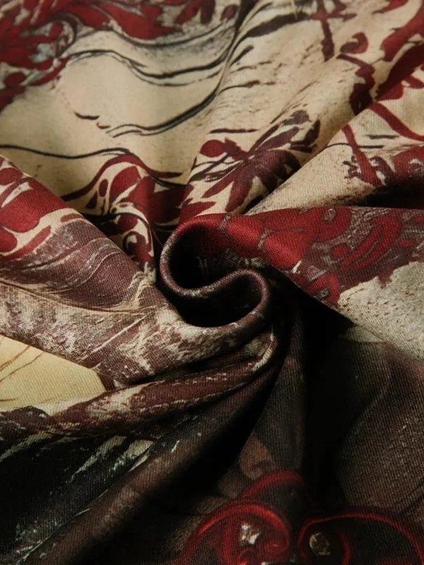 Fairycore Bohemian Off Shoulder Top