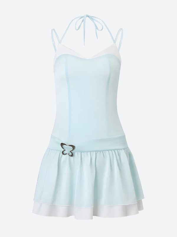 Fairycore Butterfly Mini Dress