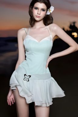 Fairycore Butterfly Mini Dress