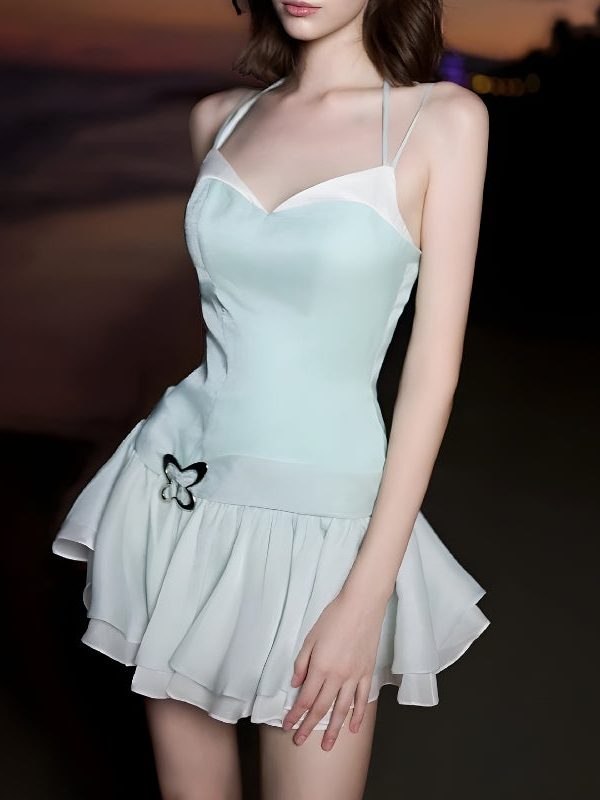 Fairycore Butterfly Mini Dress