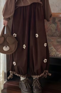 Fairycore Floral Pants