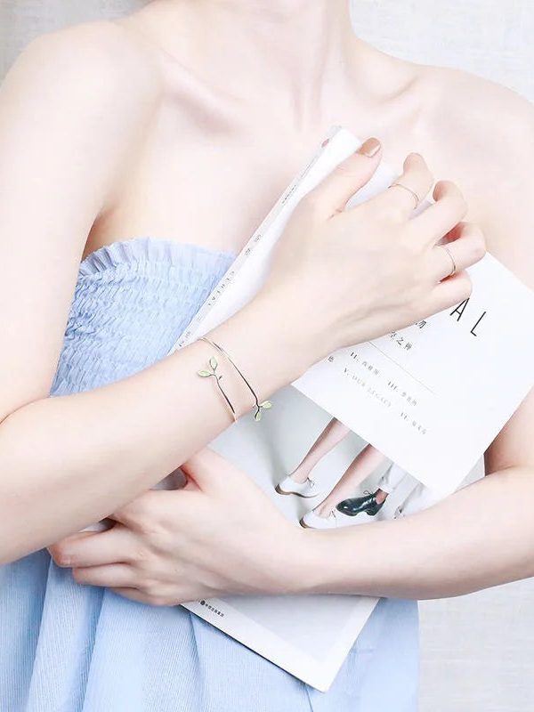 Fairycore Leaf Wing Bracelet