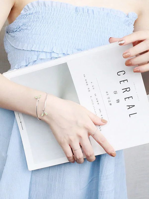 Fairycore Leaf Wing Bracelet