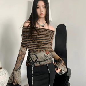 Fairycore Off Shoulder Top