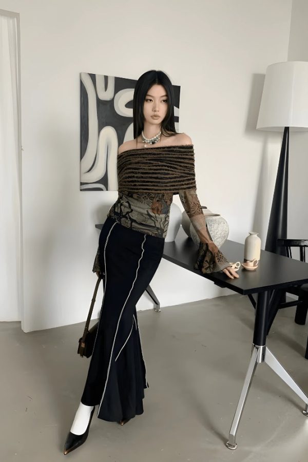 Fairycore Off Shoulder Top