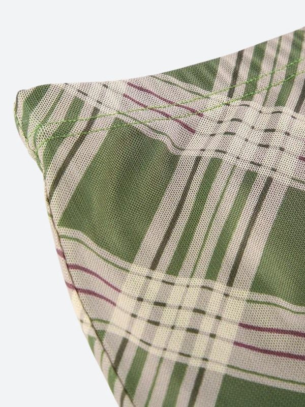 Fairycore Plaid Maxi Skirt