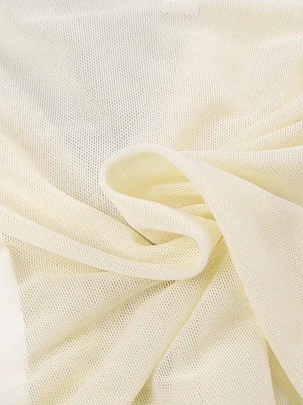 Fairycore Ruffled Mesh Corset Top