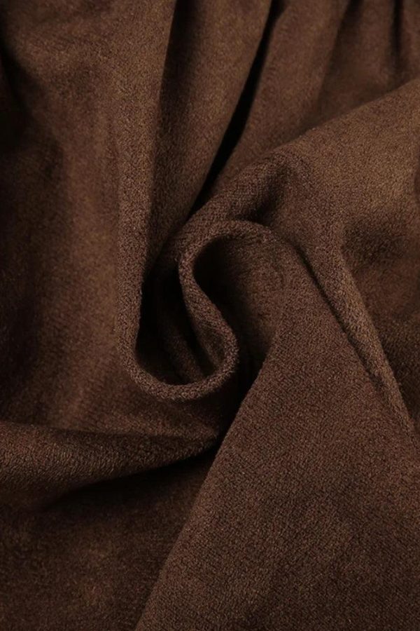 Fairycore Suede Mini Skirt