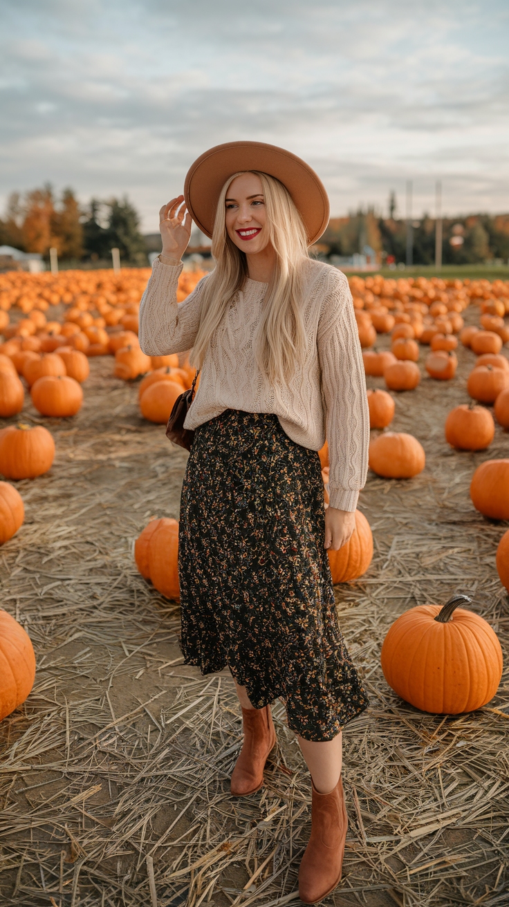 Stylish Fall Outfits Festival Ready for Fun Times outfit idea