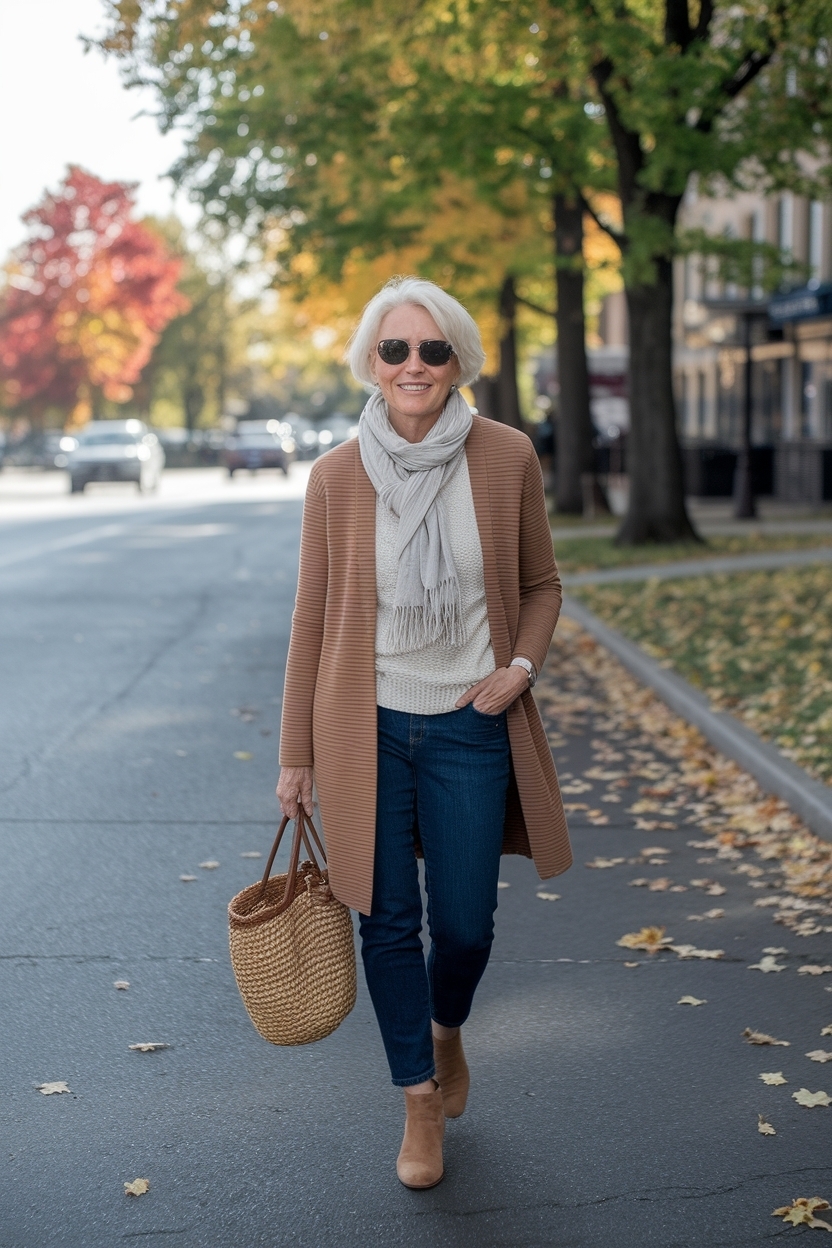 Fall Outfits Women Over 60 Casual Chic Looks to Try outfit idea