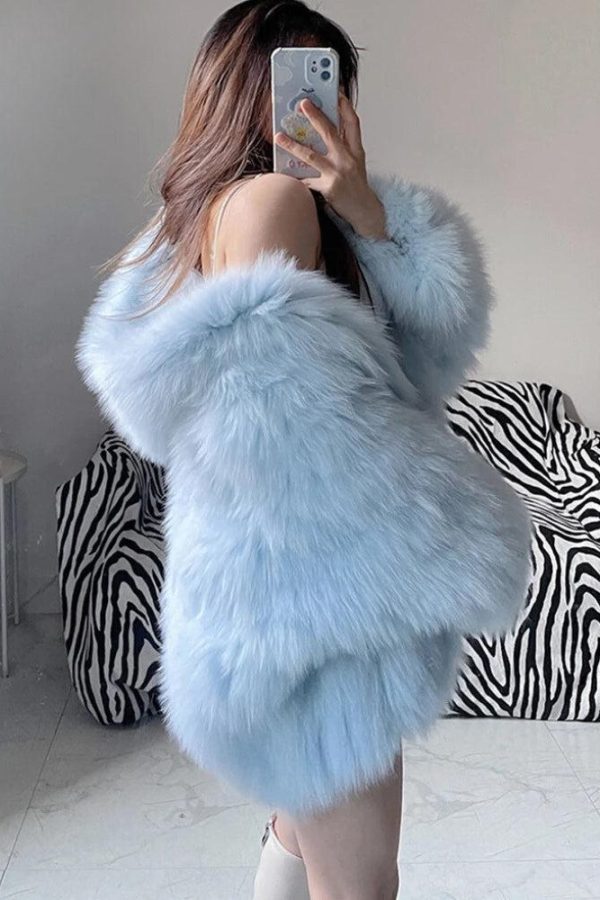 Faux Fur Hooded Jacket