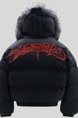 Faux Fur Hooded Puffer Jacket