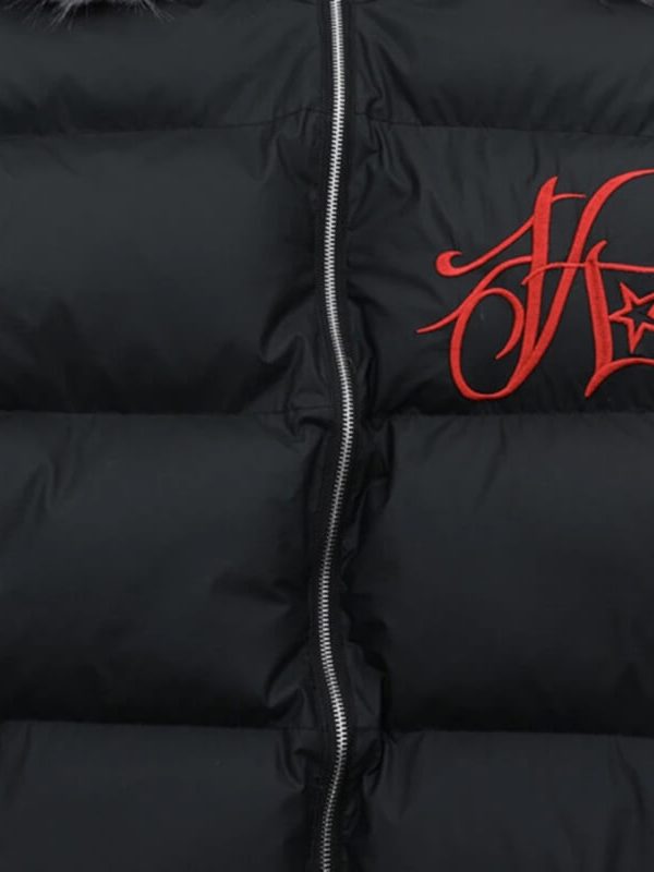 Faux Fur Hooded Puffer Jacket