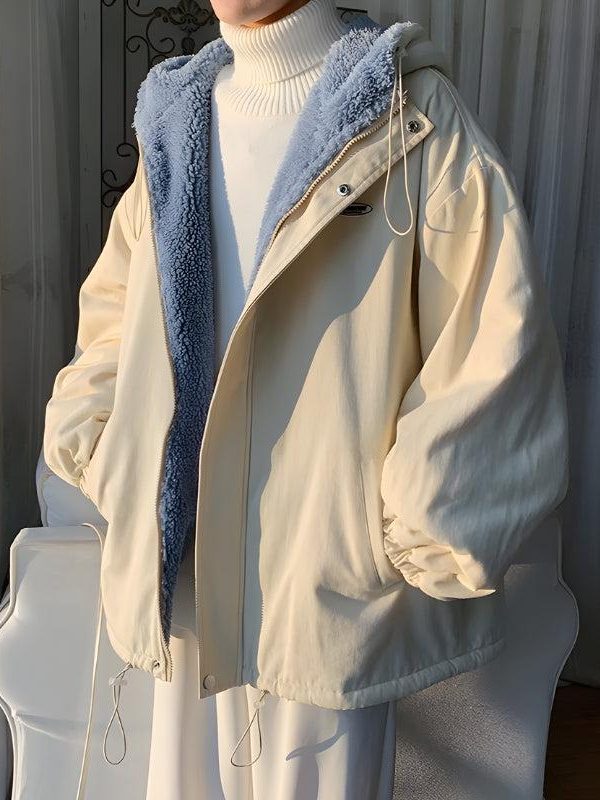 Faux Fur Lined Hooded Jacket