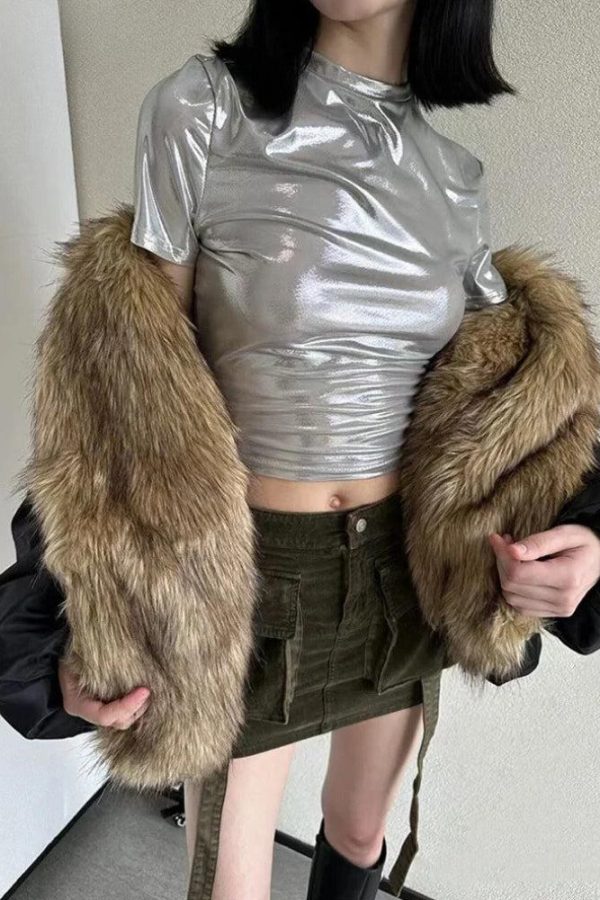 Faux Fur Puffer Jacket
