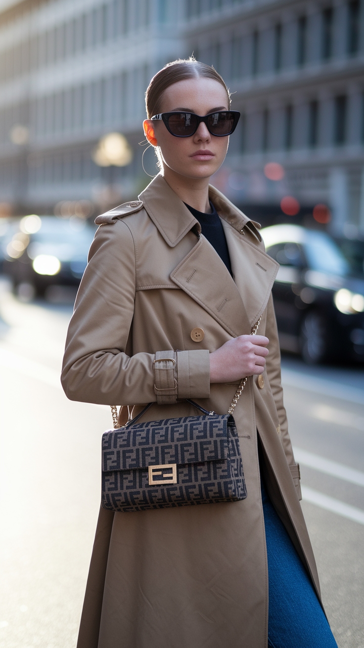 Fendi Zucca Baguette: The Classic Monogram Bag You Need outfit idea