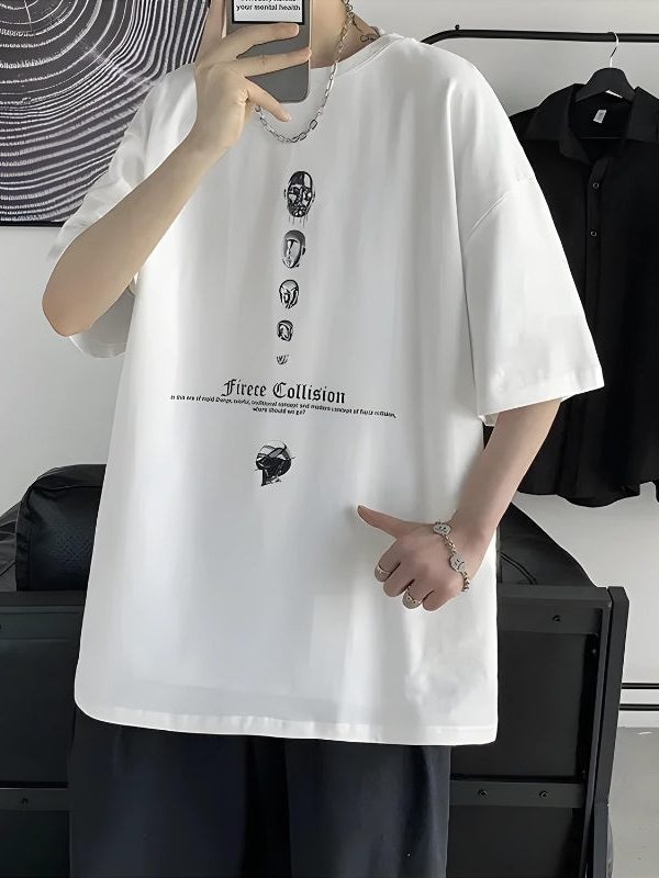 Fierce Collision Oversized Tee