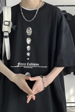 Fierce Collision Oversized Tee