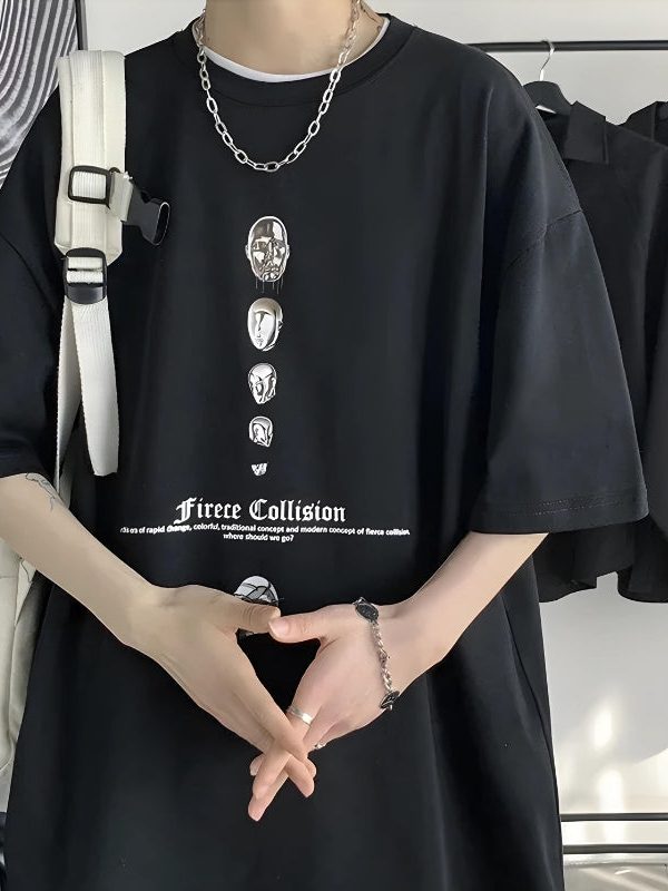 Fierce Collision Oversized Tee