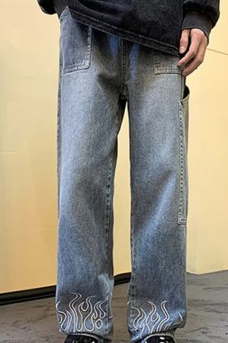 Flame Wide Leg Jeans