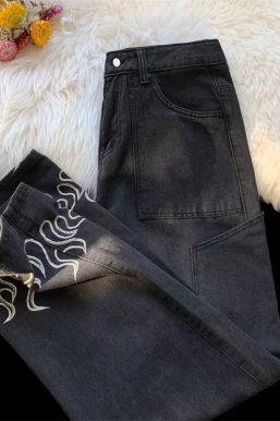 Flame Wide Leg Jeans