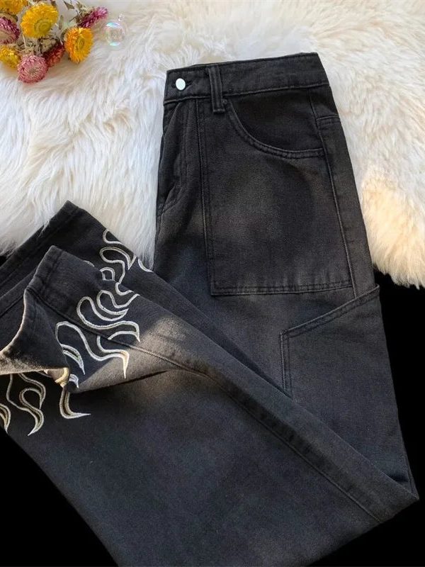 Flame Wide Leg Jeans