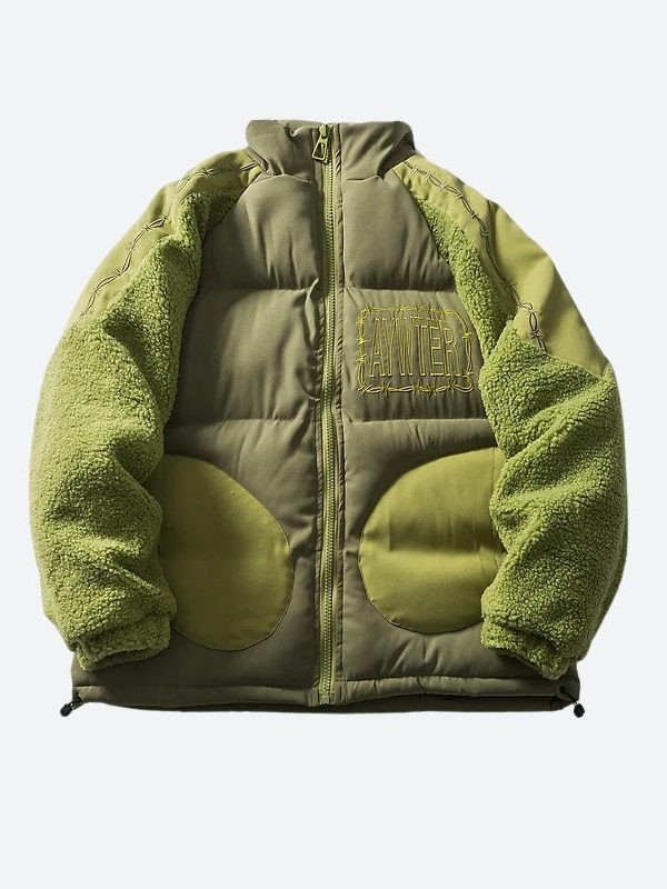 Fleece Puffer Jacket