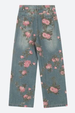 Floral Jeans
