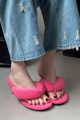 Fluffy Flip Flops