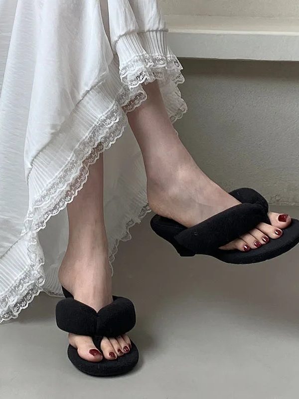 Fluffy Flip Flops
