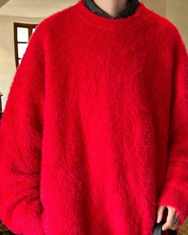 Fluffy Oversized Sweater