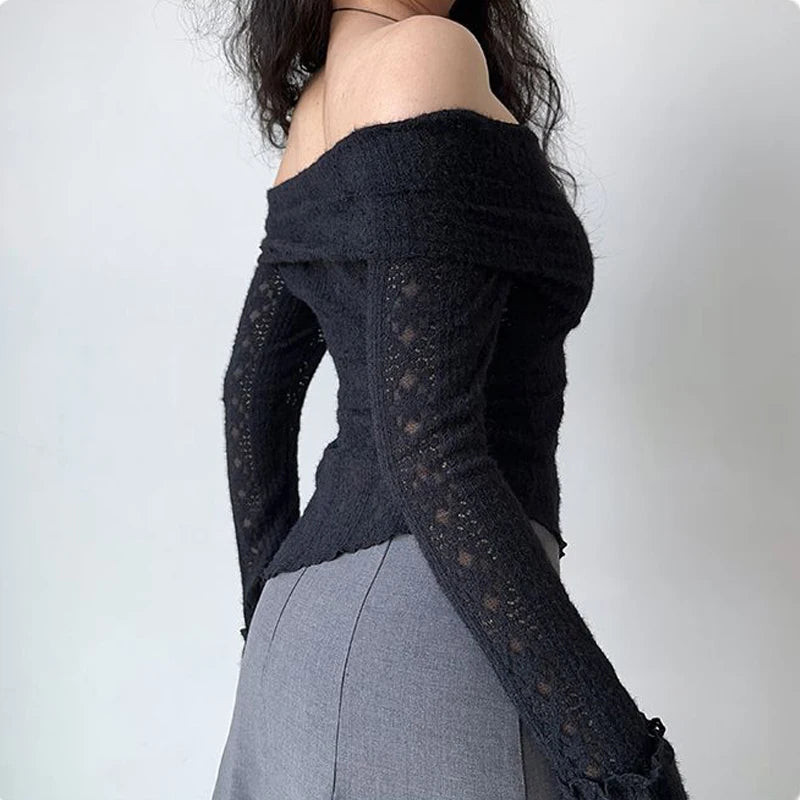 Fold-Over Lace Top Fold-Over Lace Top