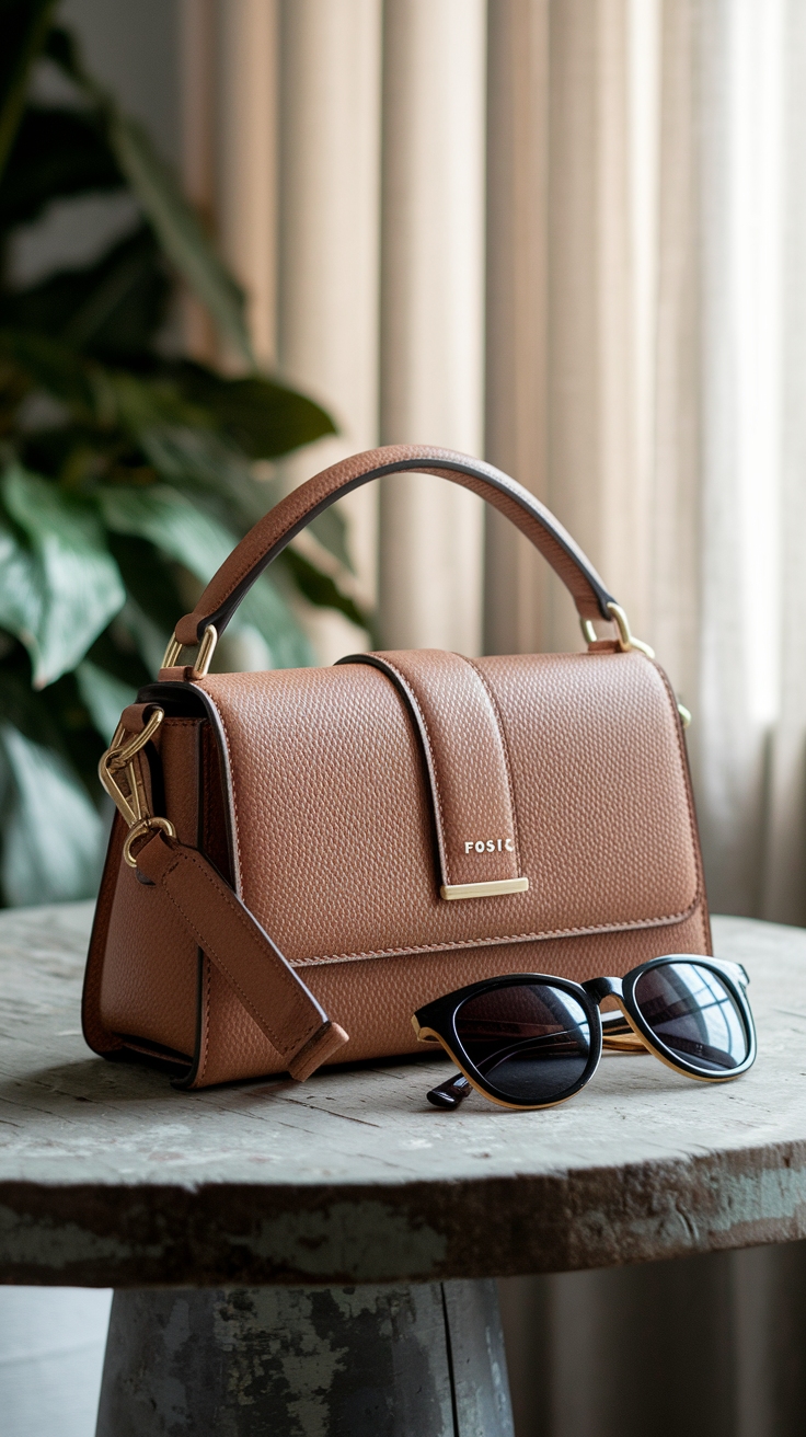 Fossil Jolie Baguette: Chic and Functional Handbag Choice outfit idea