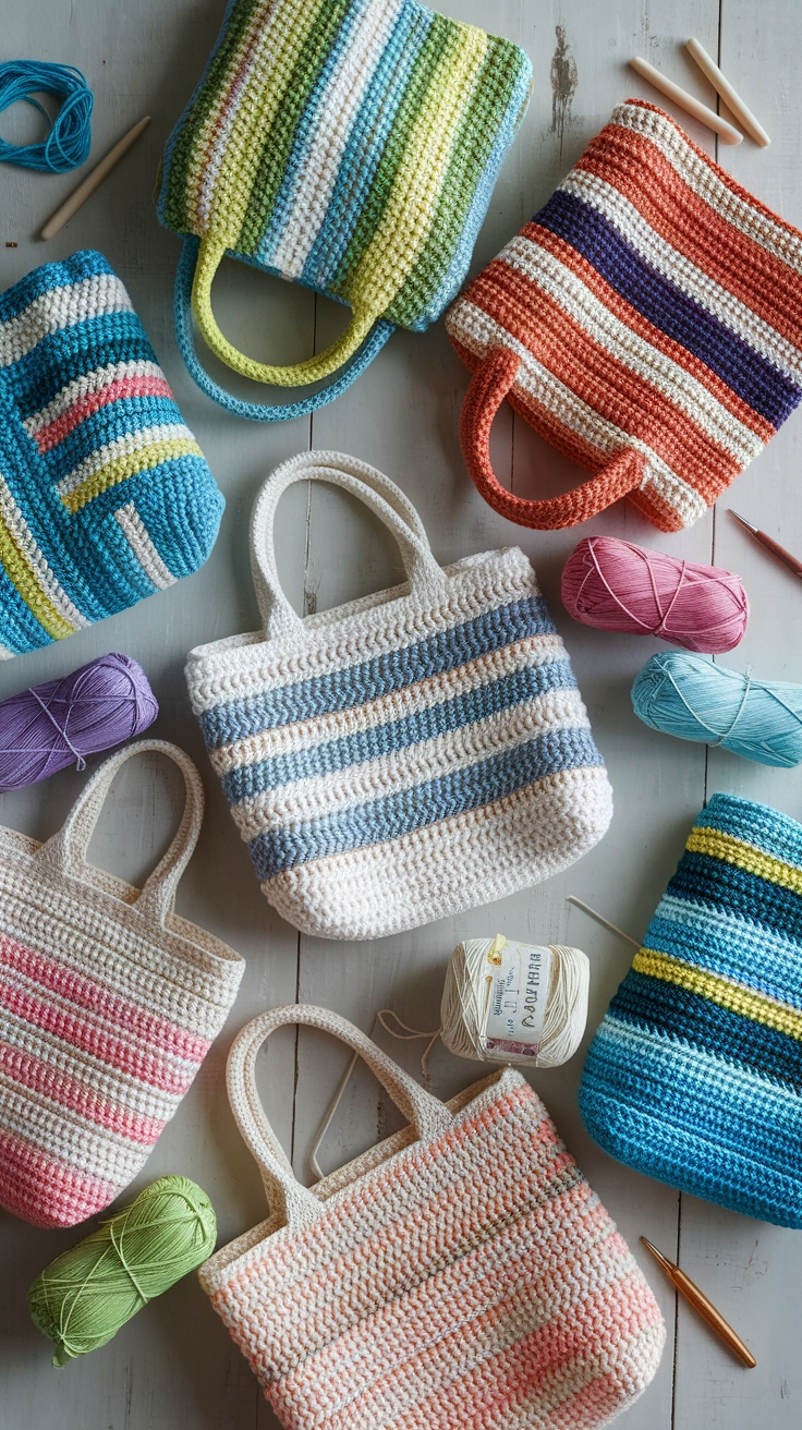 Best Free Crochet Tote Bag Patterns to Download Now outfit idea