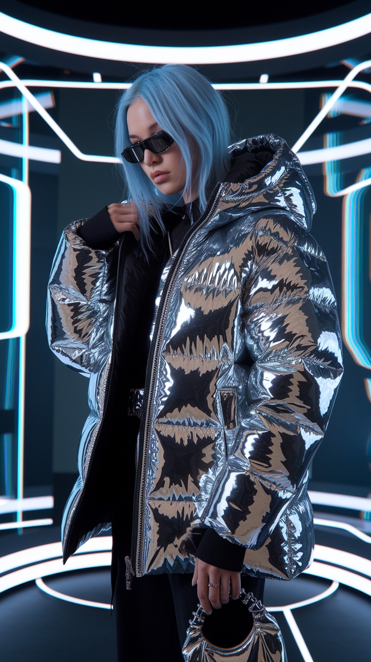 Futuristic Aesthetic Future Fashion: A Visual Journey outfit idea