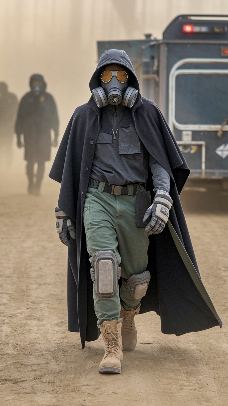 Futuristic Apocalypse Fashion: Surviving in Style outfit idea