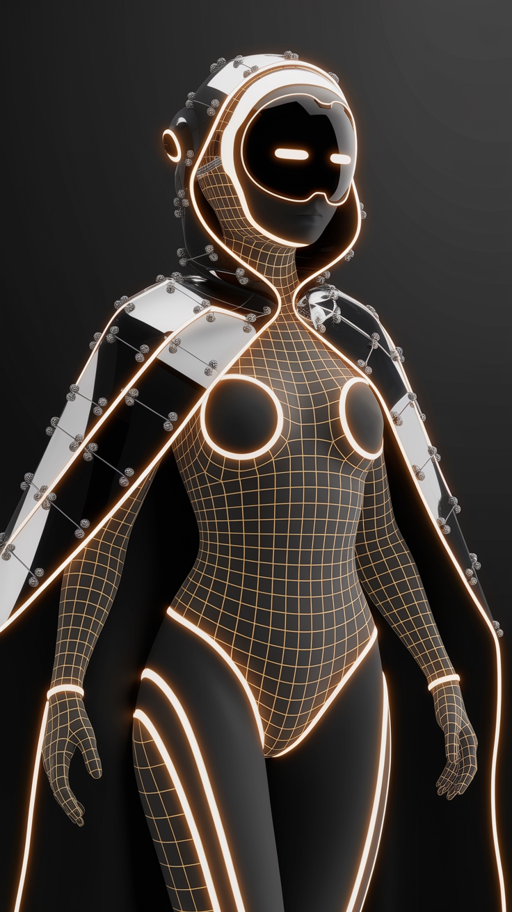 Futuristic Design Fashion: The New Trend Revolution outfit idea