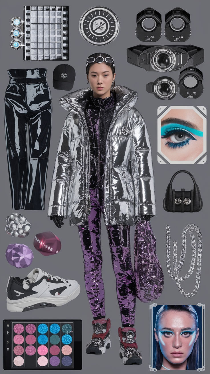 Futuristic Fashion Aesthetic: A New Wave of Style outfit idea