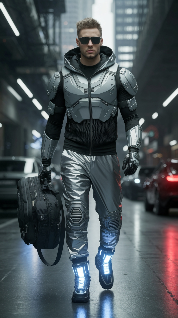 Futuristic Fashion Male: Trends for the Modern Man outfit idea