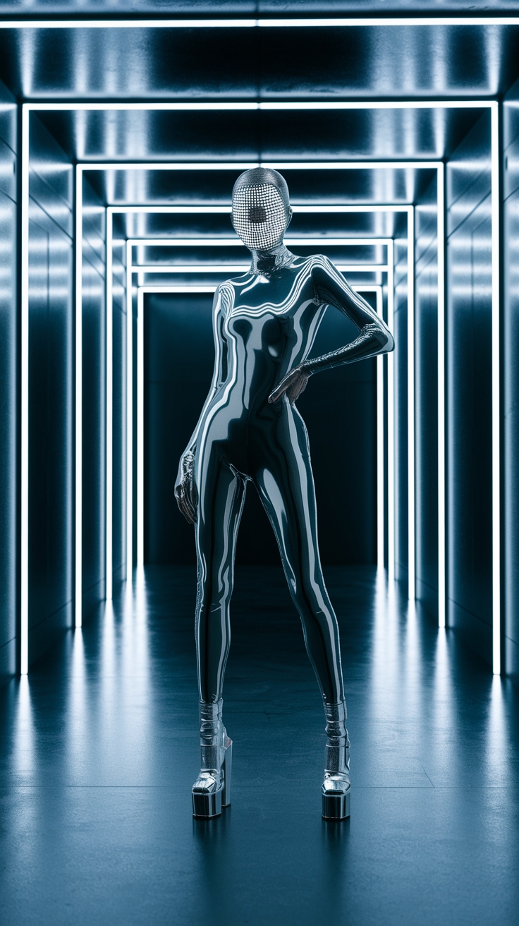 Exploring the Elements of Futuristic Fashion outfit idea