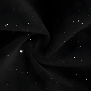 Glitter Asymmetric Mini Dress