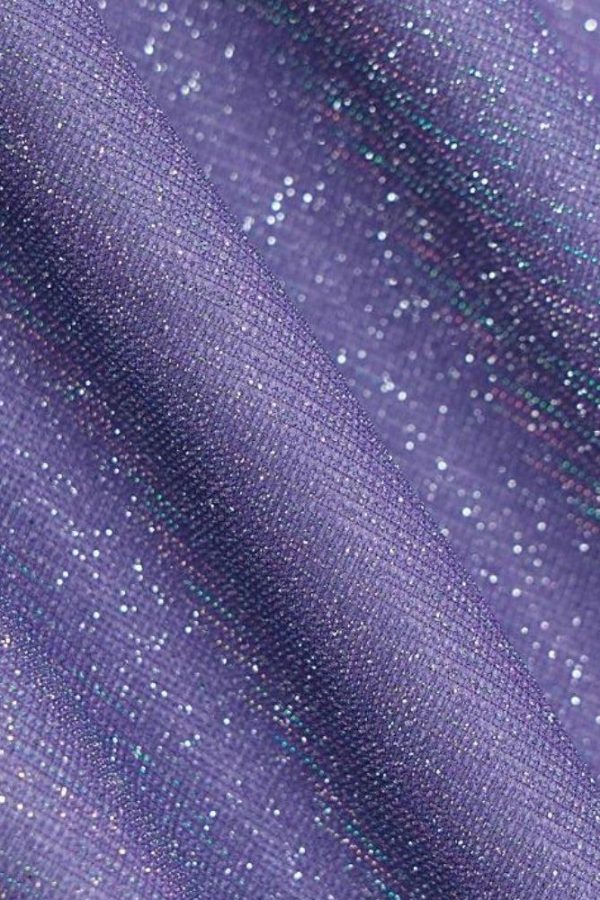 Glitter Cut Out Mini Dress