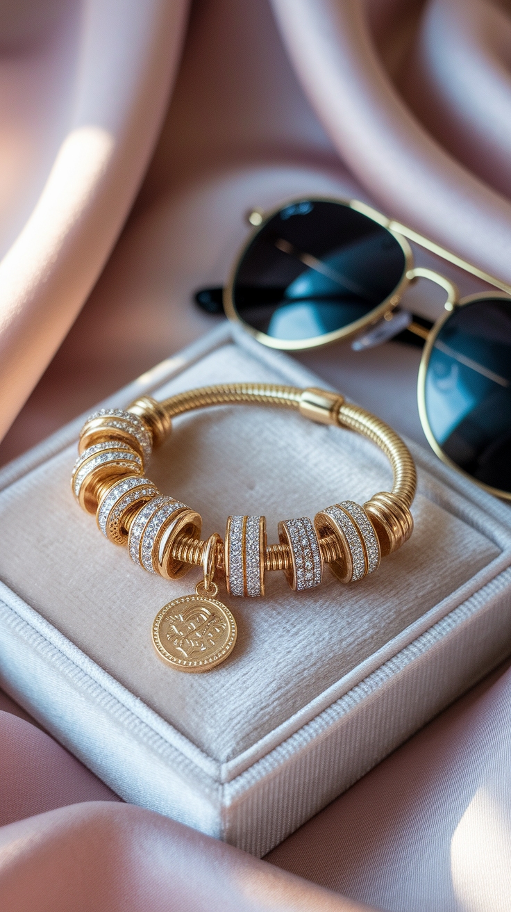 Gold Charm Bracelet for Women: Perfect for Everyday Wear outfit idea