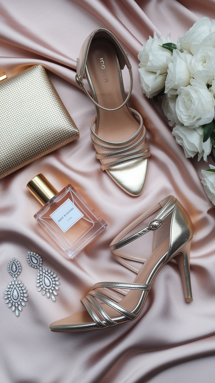 Gold Metallic Shoes: Shine Bright on Any Occasion outfit idea